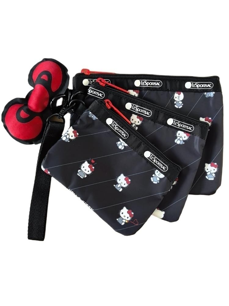 Amazon | 【3点セット】 レスポートサック ポーチ LeQ 収納ポーチ